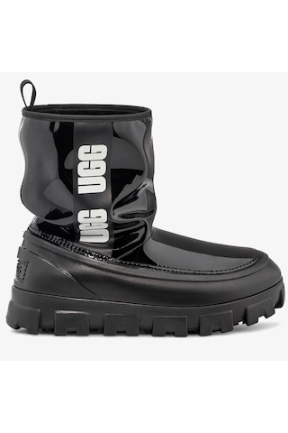 Ugg Women's Classic Brellah Mini Boot Kadın İçi Yünlü Bot Siyah