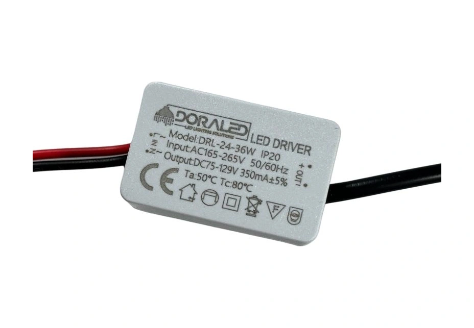 24-36X1W 350Ma 70-130V Power Led Driver IP20 Power Led Sürücü