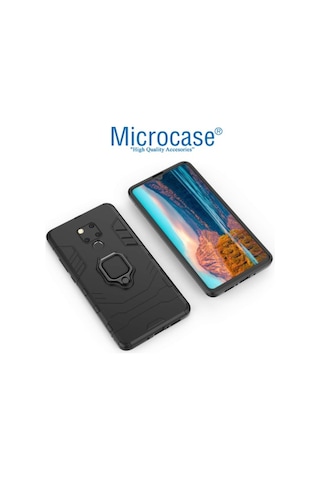Huawei Mate 20 X Batman Serisi Yüzük Standli Kilif 359667779