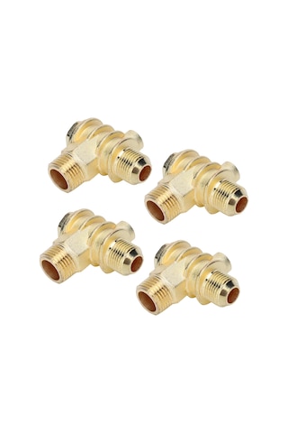 Symbee Zink Alaşımlı 4'lü Pnömatik Hava Kompresörü Geri Dönüş Engeli Valfi - Dahili Dişli Boru Parçaları Ve Araçlar