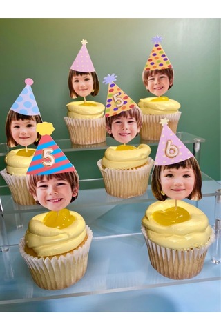 Fotoğraflı Kürdan Süs 10 Adet 0