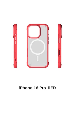 Momax MUAP24MR AiR CaseForm Apple Uyumlu iPhone 16 Pro Manyetik Telefon Kılıfı