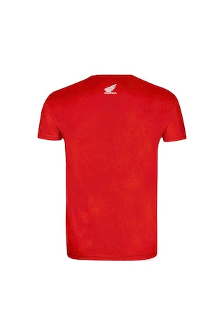 HONDA COLLECTION KIRMIZI T-SHIRT WINGS LOGO