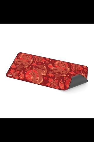 Hawk Red Dragon 90x40 Mouse Pad