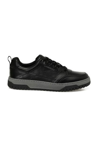 Lumberjack Fulda 5pr 102026817 Erkek Hakiki Deri Sneaker Ayakkabı Siyah 40-45 Siyah