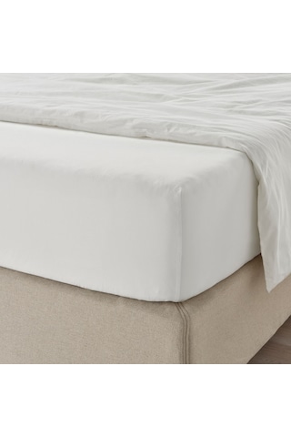 Ikea Ullvıde 1 Tek Kişilik Çarşaf 90 X 200 Cm Beyaz