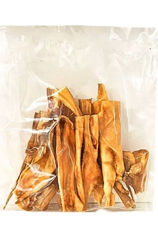 Zengin Proteinli Kuzu Kelle Derisi Köpek Ödülü 100gr