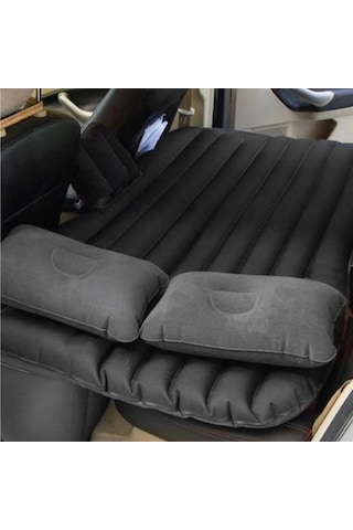 Automix Araç İçi Şişme Yatak Pompa Dahil 2 Yastık Çantalı 135x86x10cm 1 Adet