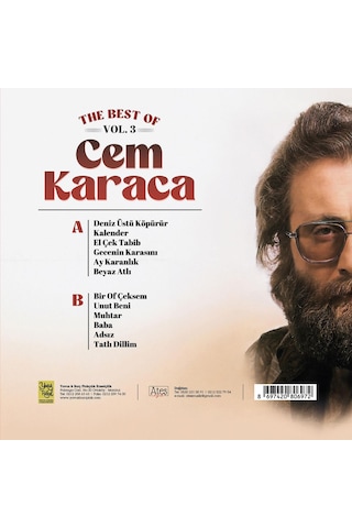 Cem Karaca - The Best Of Vol.3 Plak