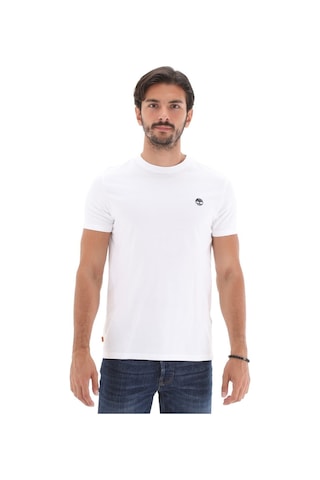 Timberland Ss Dunstan Rıver Jersey C Beyaz Erkek Kısa Kol T-Shirt