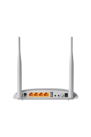 Tp-lınk Td-w9970, V4.0 4 Port, 2.4ghz Wifi, 300mbps, 2xanten, Vdsl2, Adsl2+ Modem