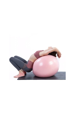 Pilates Topu Büyük Boy Pilates Topu Pompa 75 CM