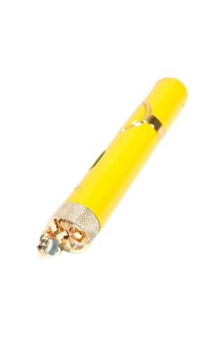Parmida Tek Torch Pürmüz Delicili Sarı Metal Puro Çakmağı - Tr9520