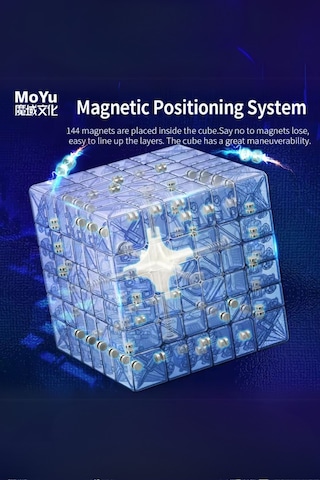 Toyika Moyu Mıknatıslı 6x6 Magnetic Cube Zeka Küpü Sabır Küpü Akıl Küpü