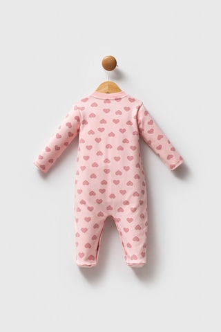 U.S. Polo Assn. Kız Bebek Pembe Tulum Usb2715-c-v1 Pembe