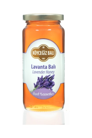 Köyceğiz Lavanta Balı Cam Kavanoz 330 G