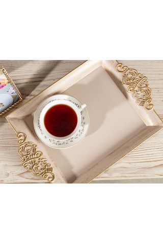 Madame Coco Barroco Tepsi Büyük Barroco39x26x3cm-soft Bej