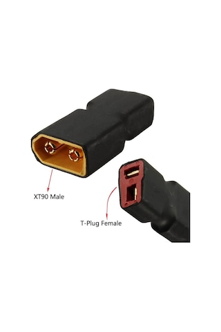 Wozlo Xt90 Erkek To T Plug Fiş Dişi Konnektör Soket Kablosuz Adaptör Rc Lipo Pil