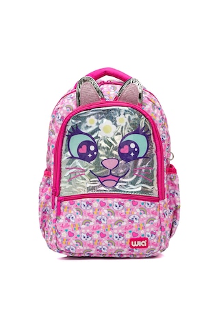 Wia Sweet Cat Kız Çocuk İlkokul Çantası Pembe