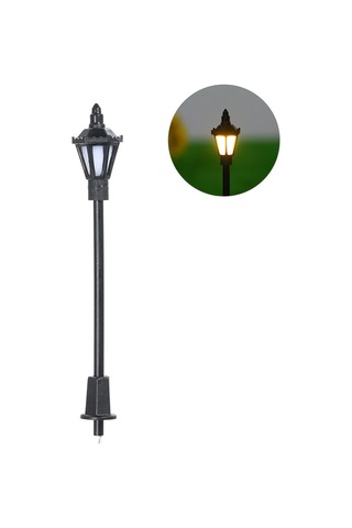 20 Adet Sıcak Beyaz Model Sokak Lambaları Düzeni Elektrik Direği