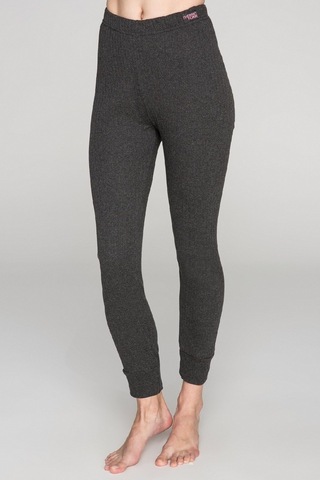 Thermoform Soft Unisex Termal Alt İçlik Antrasit Koyu Gri