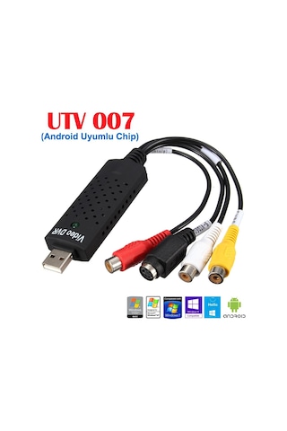 Gplus Video Dvr Dc60 Utv007 Usb 2.0 Vhs Hi8 Video Capture Card