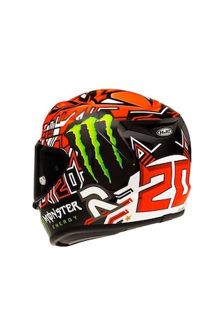 Hjc Rpha12 Kask Quartararo Edıtıon Iı Mc1Kask Siyah Kırmızı