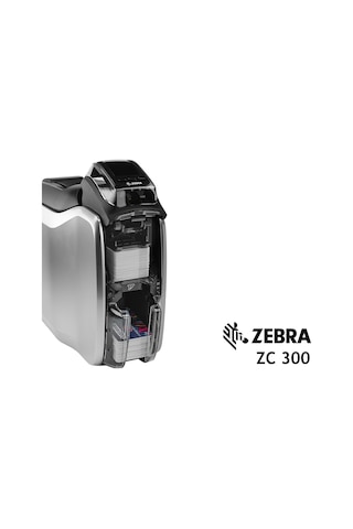 Zebra Zc300 Dual Sided Çift Yüz Pvc Kart Yazıcı Zc32-000cq00em00