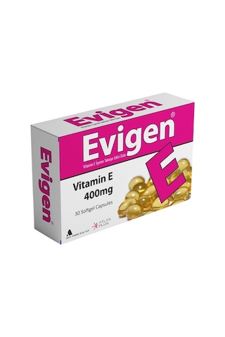 Evigen Vıtamın E 400 Mg 30 Softgel Kapsül