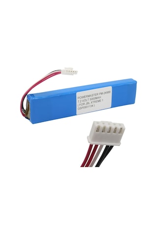 Ayt Powermaster Pm-24988 7.4v 5000mah Li-ion Lityum Batarya Jbl Xtreme1 Pili Uyumlu 144x34x18mm
