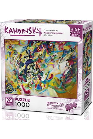 Ks Games 1000 Parça Composition Vıı Puzzle - Wassily Kandinsky