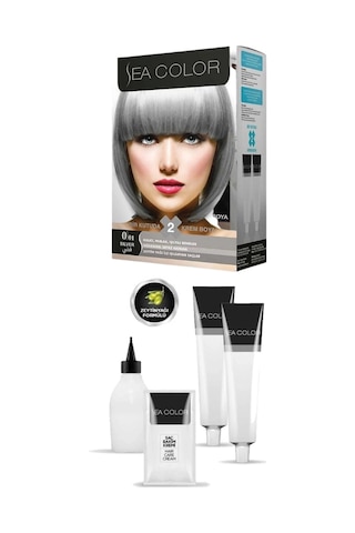 Sea Color 0.01 Saç Boyası Füme Gri 2 x 100 ML