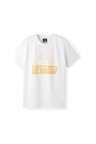 Gsstore Galatasaray Ucl Erkek T-shirt E252219 Beyaz
