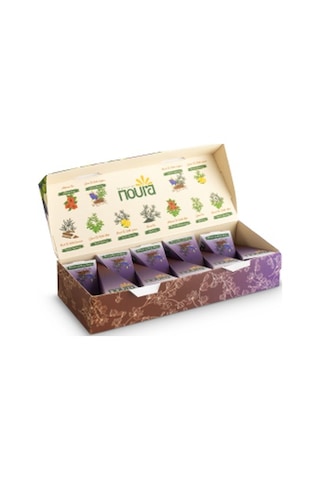 Noura Natural Bardak Poşet Safranlı Siyah Çay 10'lu