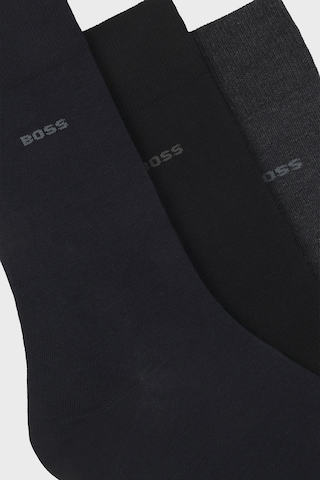 Boss Erkek Çorap 50469839 968 Siyah-gri-antrasit Siyah-gri-antrasit