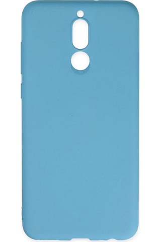 Newface - 547 - Huawei Mate 10 Lite Kılıf Nano İçi Kadife Silikon - Csmo-tex - - Mavi