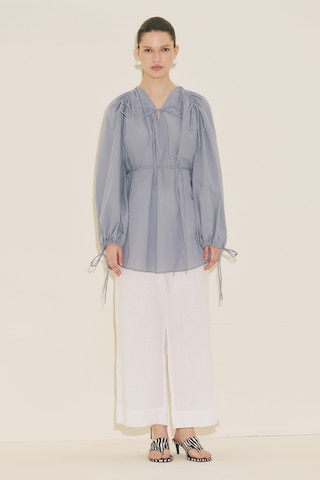 Manuka Bağlama Detaylı Tunik Mavi Ss26tnk00003-22 Mavi