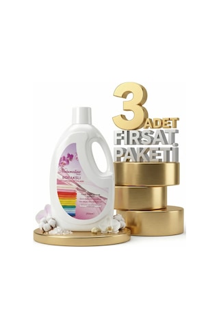 Naturalive Renkliler Sıvı Çamaşır Deterjanı 3x2,50 Lt 2500 ML