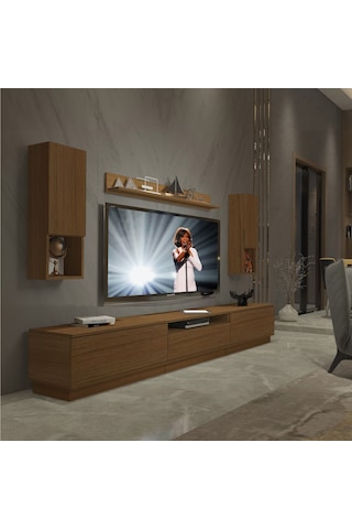 Decoraktiv Trendstyle 270das Mdf Tv Ünitesi Tv Sehpası Ceviz
