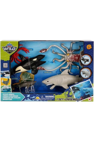 Okyanus Hayvanları Seti 90540 Kalamarlı Set