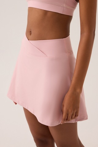 Los Ojos X Ece Pembe 2 Katmanlı Tenis Eteği Skort Pembe Pembe