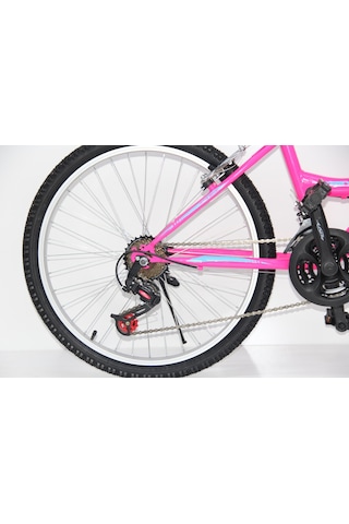 Dorello Bisiklet 24 Jant 21 Vites Pembe Bisiklet Pembe