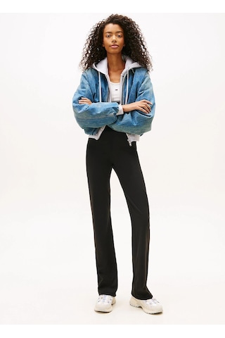 Tommy Hilfiger Tjw İspanyol Paça Kadın Siyah Tayt Dw0dw22110bds-12809 Siyah