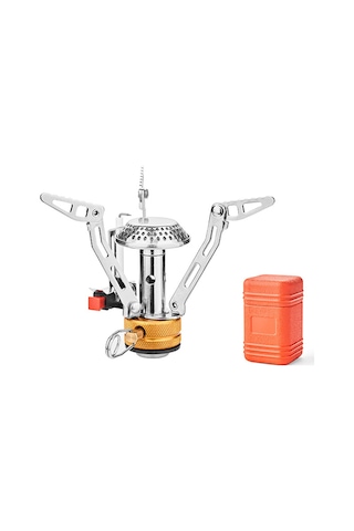 Youtek Outdoor Çelik Çalışma Ocağı, Fırça Ateşleme, Kolay Taşınabilir, 3000w Güç, Kamp Piknik İçin Uygun Gümüş