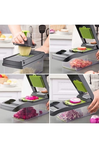 Wondernest Paslanmaz Çelik Sebze Lichen Kesici, Alrens 12'li Paket Diğer