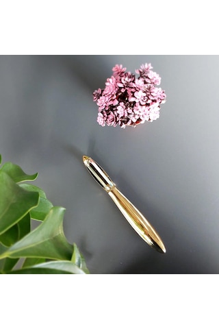 Hometarz Mermer Desenli Modern Gold Meyve Soyacak Çift Yönlü