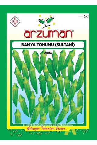 Arzuman Sultani Bamya Tohumu 10 G 150 Adet