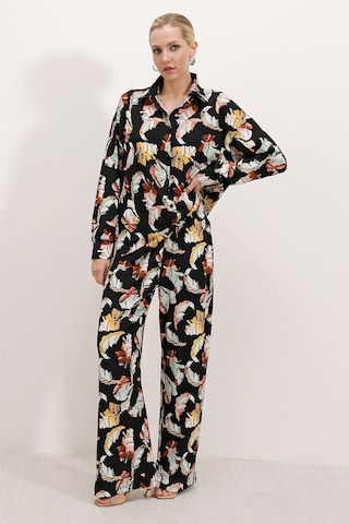 Örme İkili Takım - Siyah 001