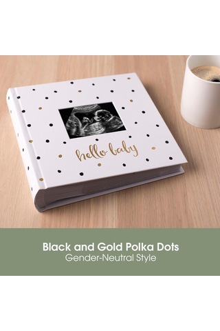 Lexroo Hello Baby Fotoğraf Albümü, Yeni Ve Bekleyen Ebeveynler İçin Bebek Kitabı Hatırası