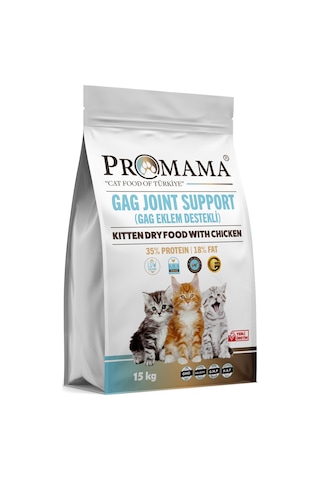 Promama Tavuklu Eklem Destekli Yavru Kedi Maması 15 KG